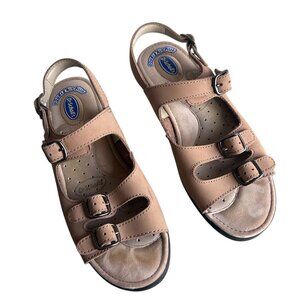 Dr. Scholl's Dadeland Women's Double Air Pillo Sandals Size 7 Comfort Walking
